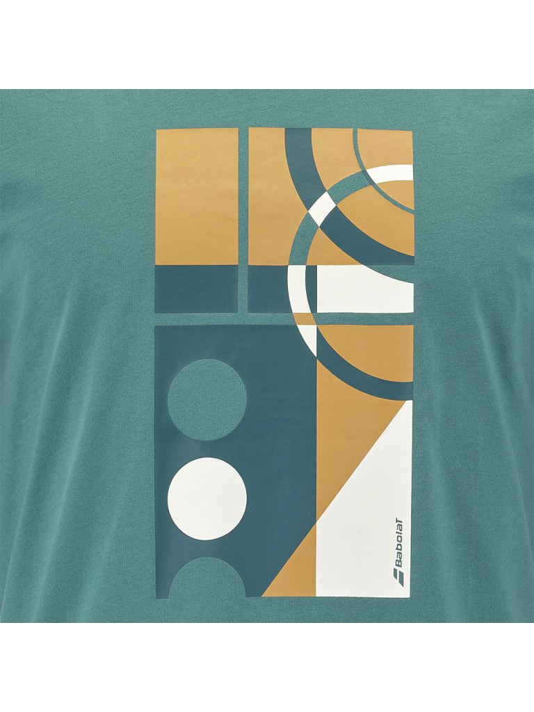 Тениска Babolat Exercise Message Tee North Sea