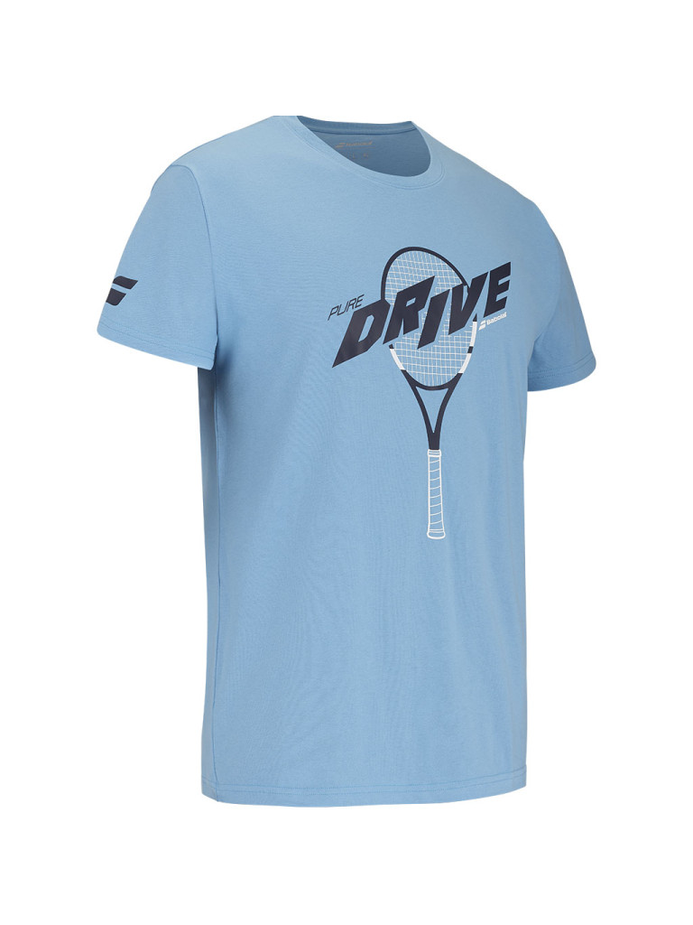 Babolat DRIVE COTTON TEE DRIVE BLUE мъжка тениска