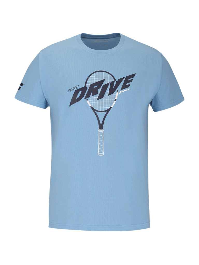 Babolat DRIVE COTTON TEE DRIVE BLUE мъжка тениска