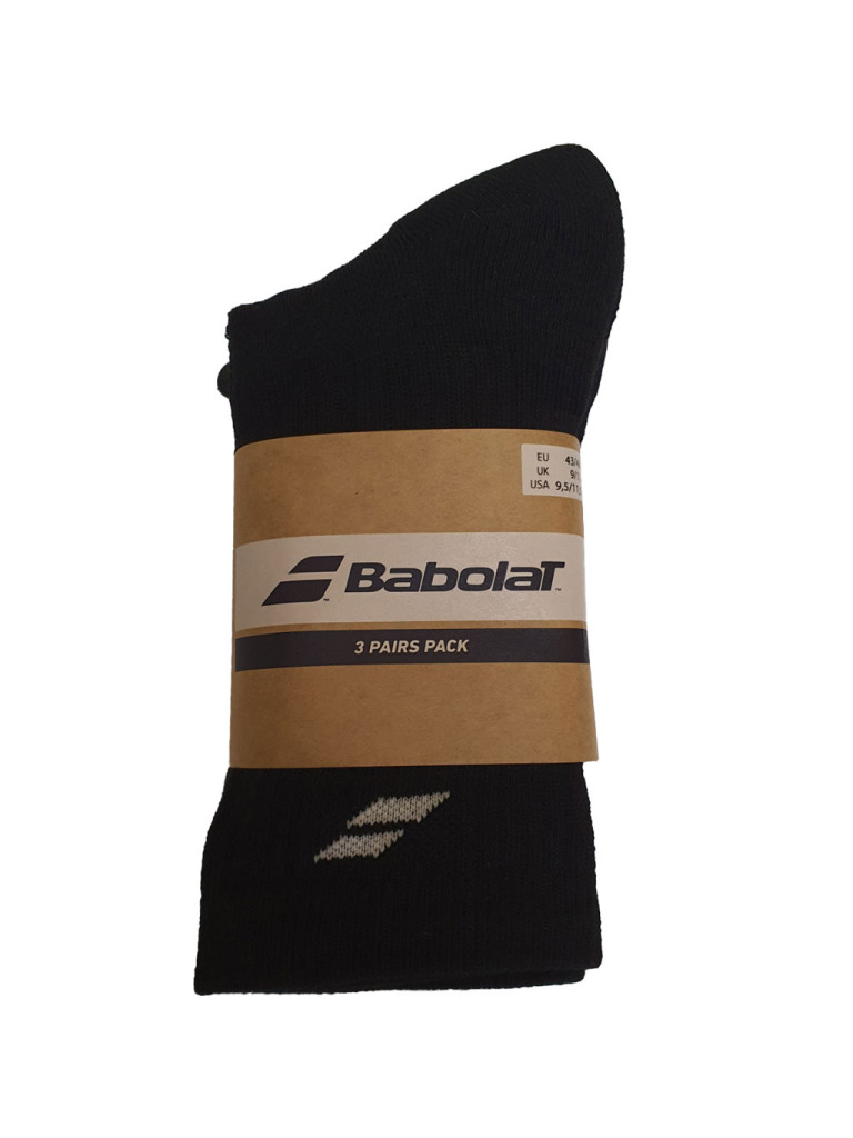 Babolat Чорапи 3 чифта Black 43-46