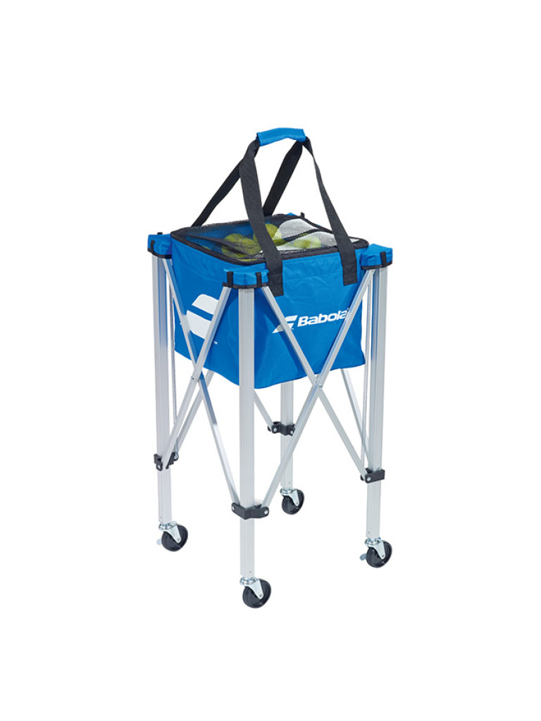 Кош за тенис топки на колелца Babolat Wheeled Ball Basket 120, син