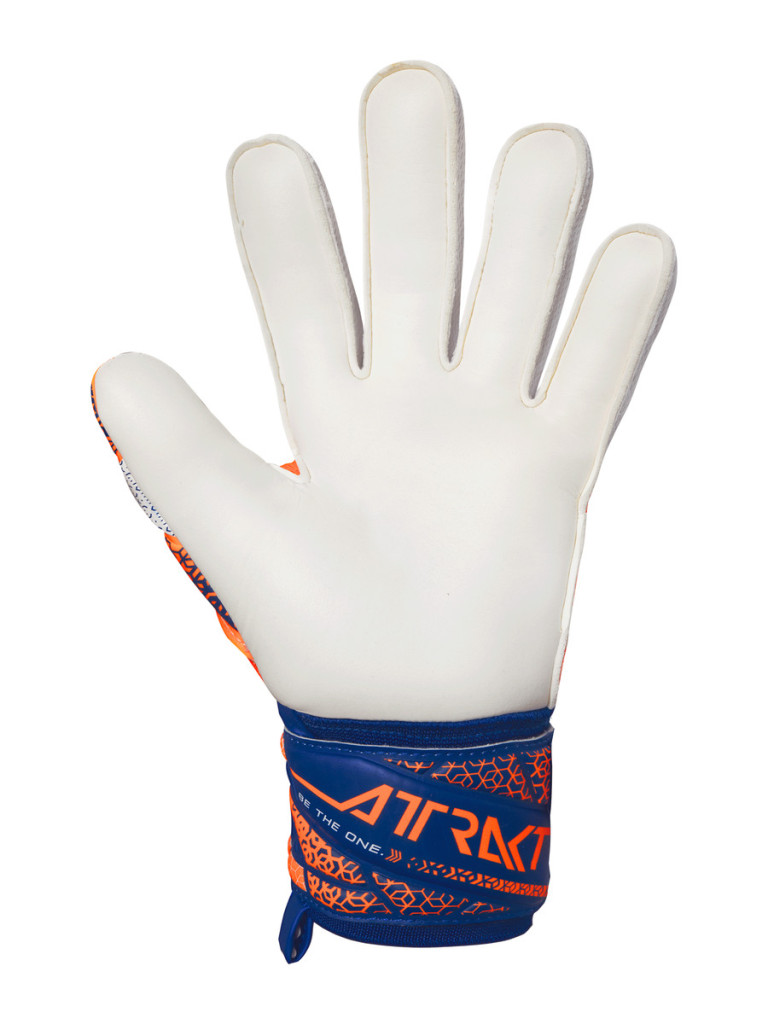 Вратарски ръкавици Reusch Attrakt Silver 2025 - Orange-Blue-White