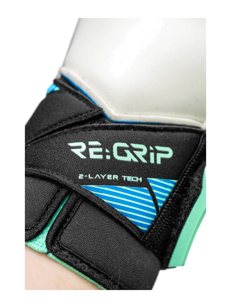 Вратарски ръкавици Reusch Attrakt RE:GRIP Evolution 2026 - Black-Ocean-Light