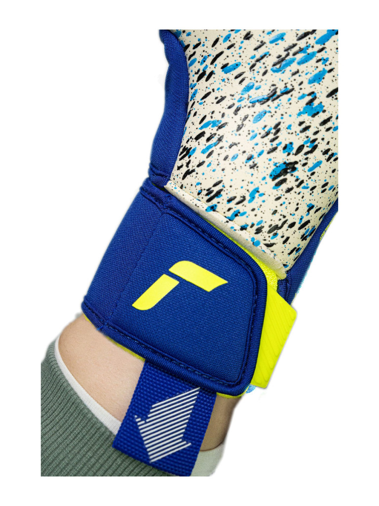 Вратарски ръкавици Reusch Fastgrip Fusion 2026 - Blue-Turquoise-White