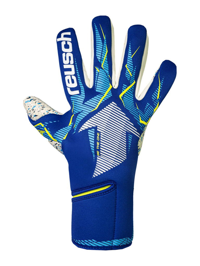 Вратарски ръкавици Reusch Fastgrip Fusion 2026 - Blue-Turquoise-White