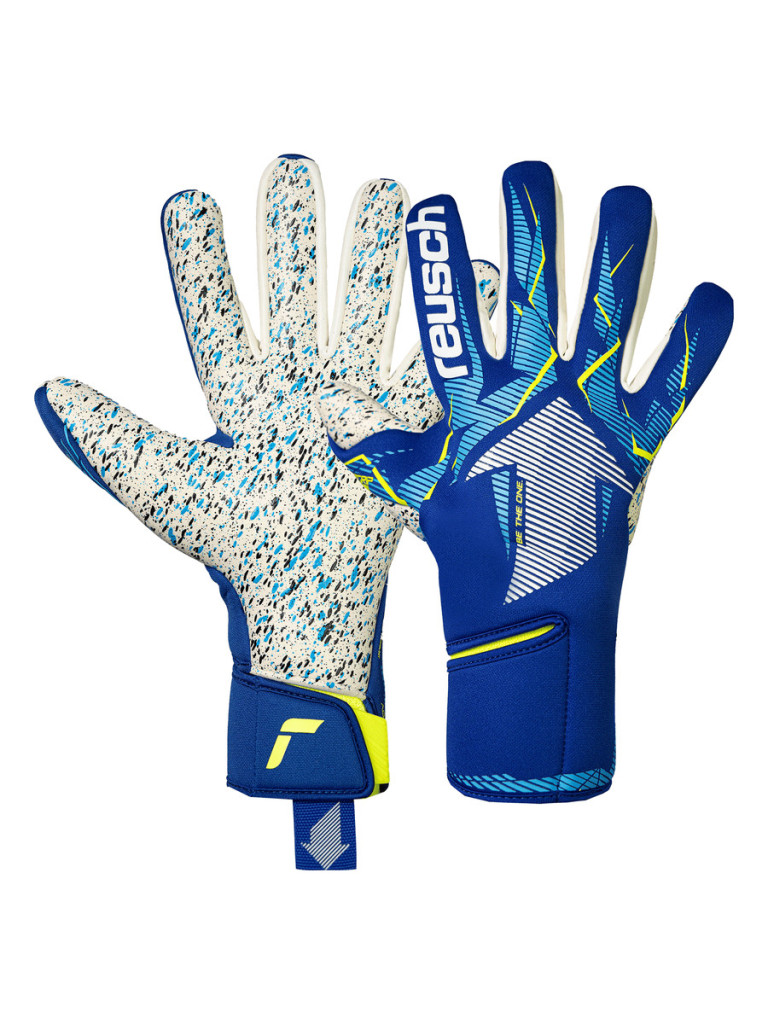 Reusch Fastgrip Fusion 2026 Goalkeeper Gloves - Blue-Turquoise-White