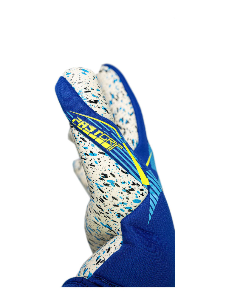 Вратарски ръкавици Reusch Fastgrip Fusion 2026 - Blue-Turquoise-White
