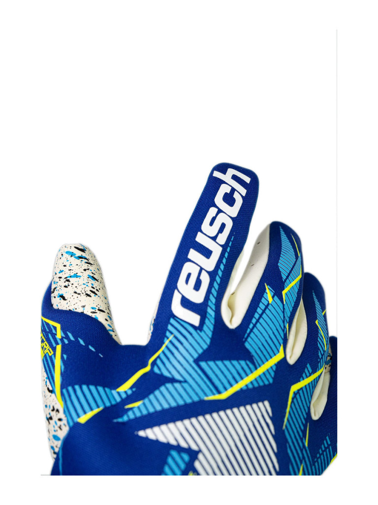 Вратарски ръкавици Reusch Fastgrip Fusion 2026 - Blue-Turquoise-White