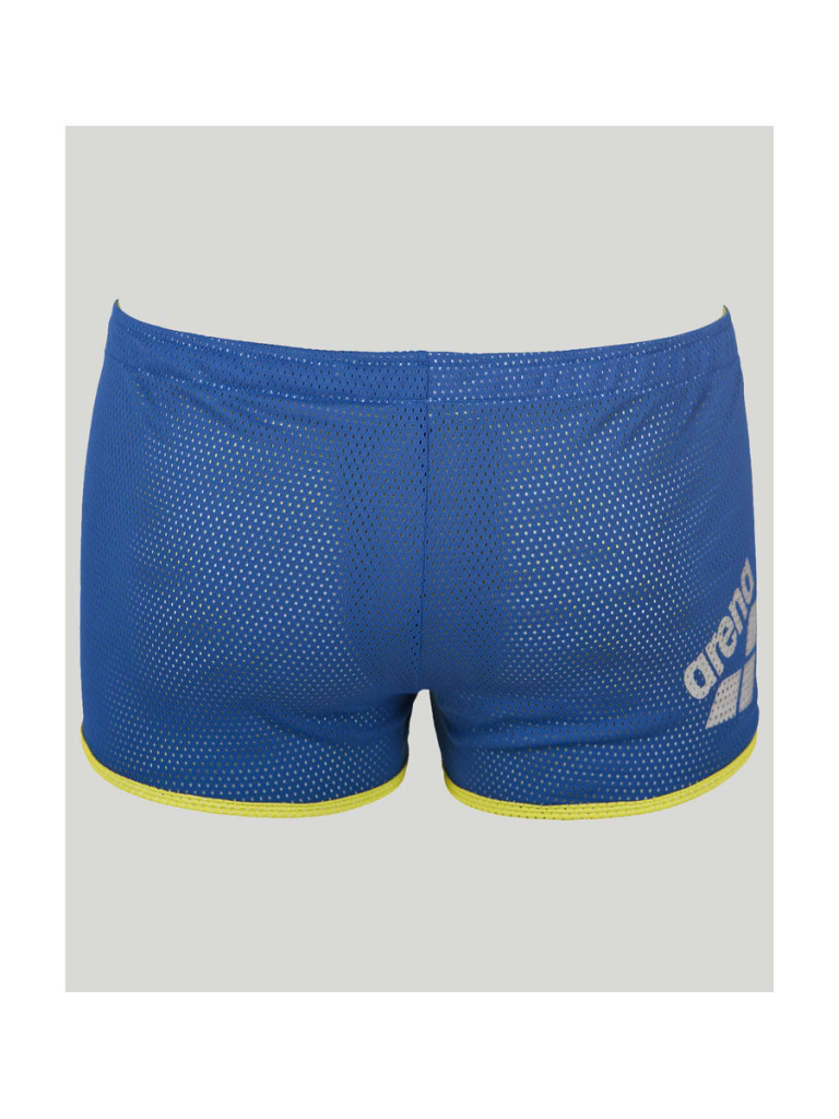 Унисекс тренировъчен бански Arena Square Cut Drag Suit - Royal-Yellow