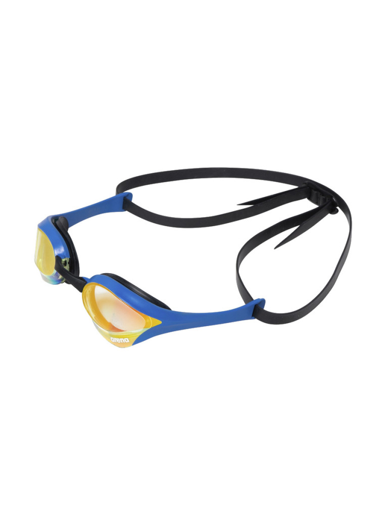 Състезателни очила за плуване Arena Cobra Ultra Swipe Mirror - Yellow Copper-Blue