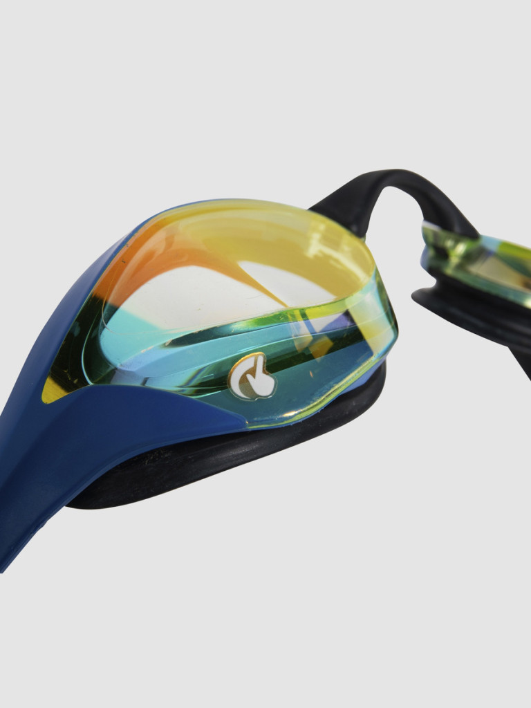 Състезателни очила за плуване Arena Cobra Ultra Swipe Mirror - Yellow Copper-Blue