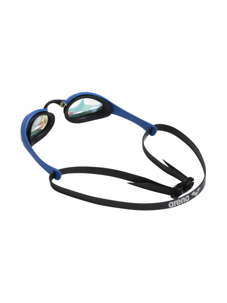 Състезателни очила за плуване Arena Cobra Ultra Swipe Mirror - Yellow Copper-Blue
