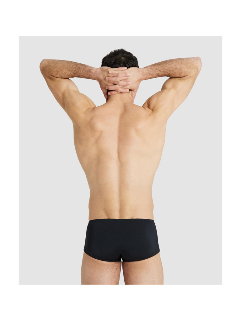 Мъжки бански Arena Team Low Waist Short Solid - Black-White