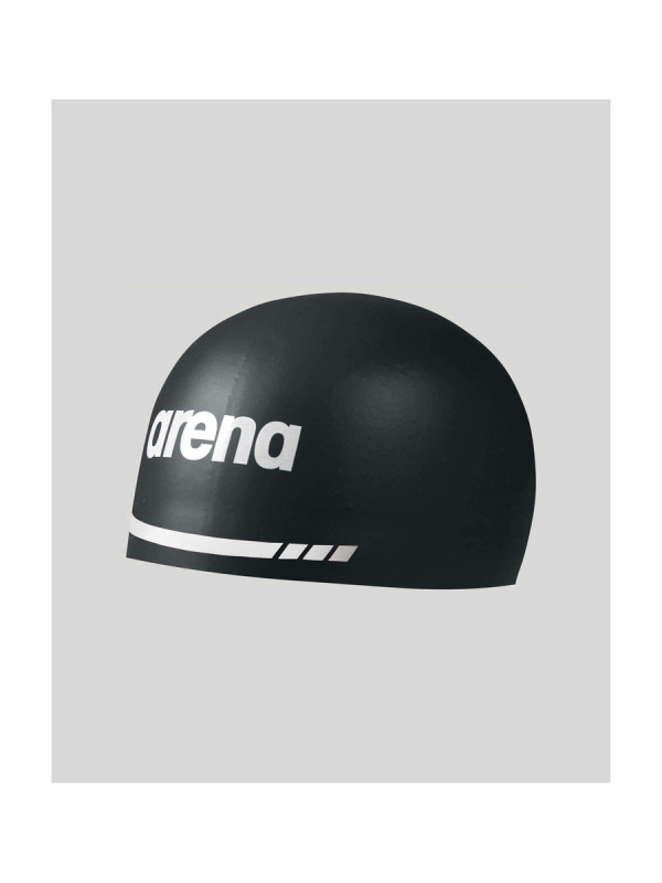 Състезателна шапка за плуване Arena 3D Soft - Black