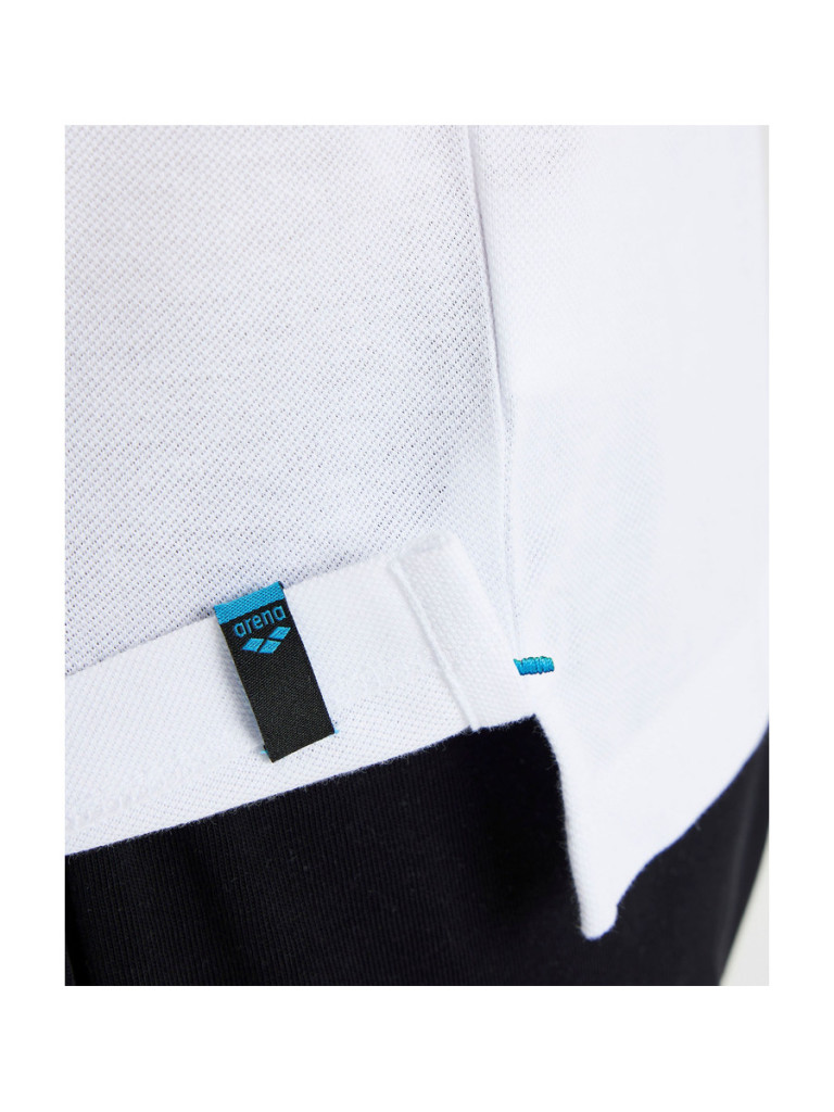 Унисекс поло тениска Arena Team Poloshirt Solid Cotton - White