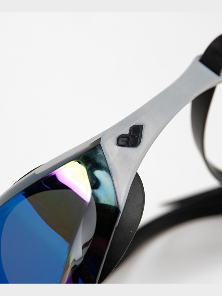 Състезателни очила за плуване Arena Cobra Edge Swipe Mirror - Blue-Silver-Black
