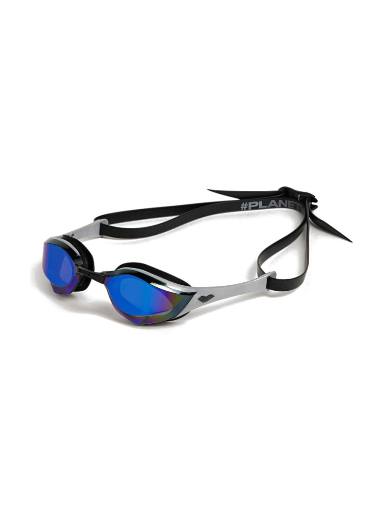 Състезателни очила за плуване Arena Cobra Edge Swipe Mirror - Blue-Silver-Black