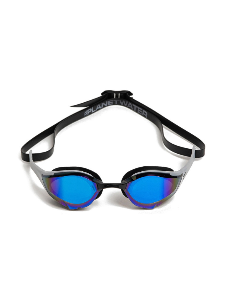 Състезателни очила за плуване Arena Cobra Edge Swipe Mirror - Blue-Silver-Black