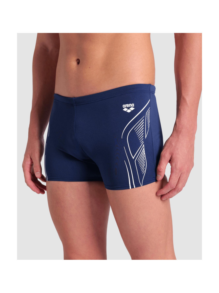 Мъжки бански Arena Reflecting Swim Short - Navy-White