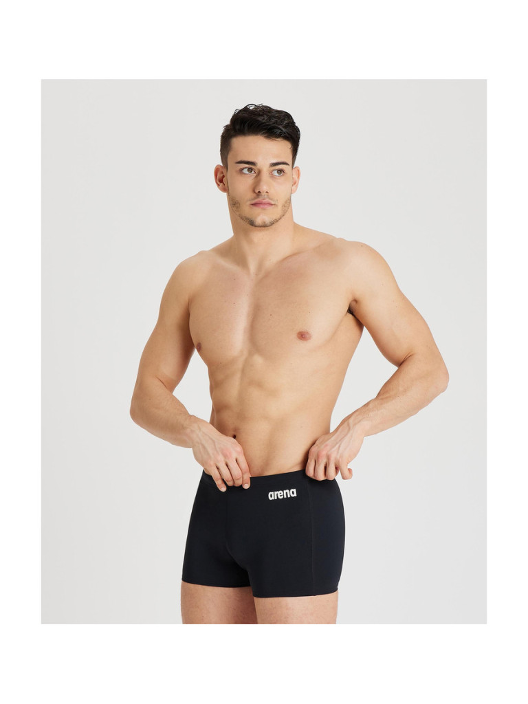 Мъжки бански Arena Team Swim Short Solid - Black-White