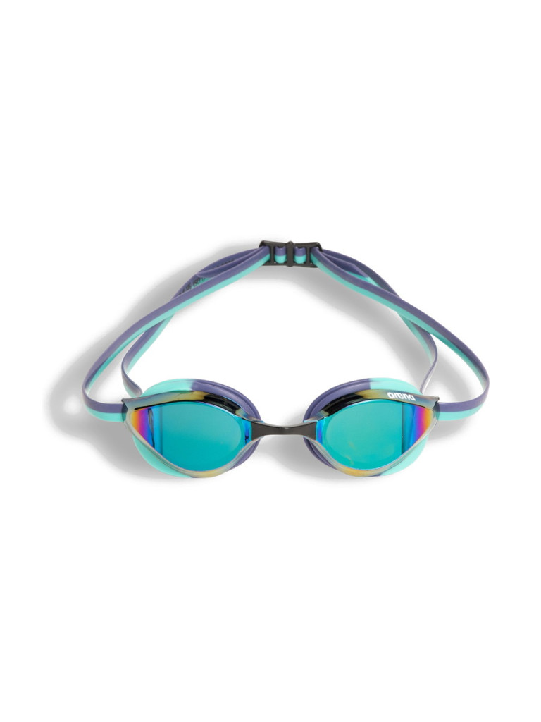 Състезателни очила за плуване Arena Python Mirror - Turquoise-Future Dusk-Water