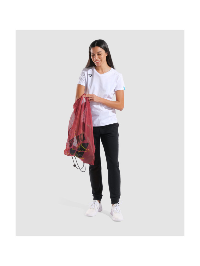 Мрежеста чанта за плуване Arena One Go Mesh Bag - Crimson