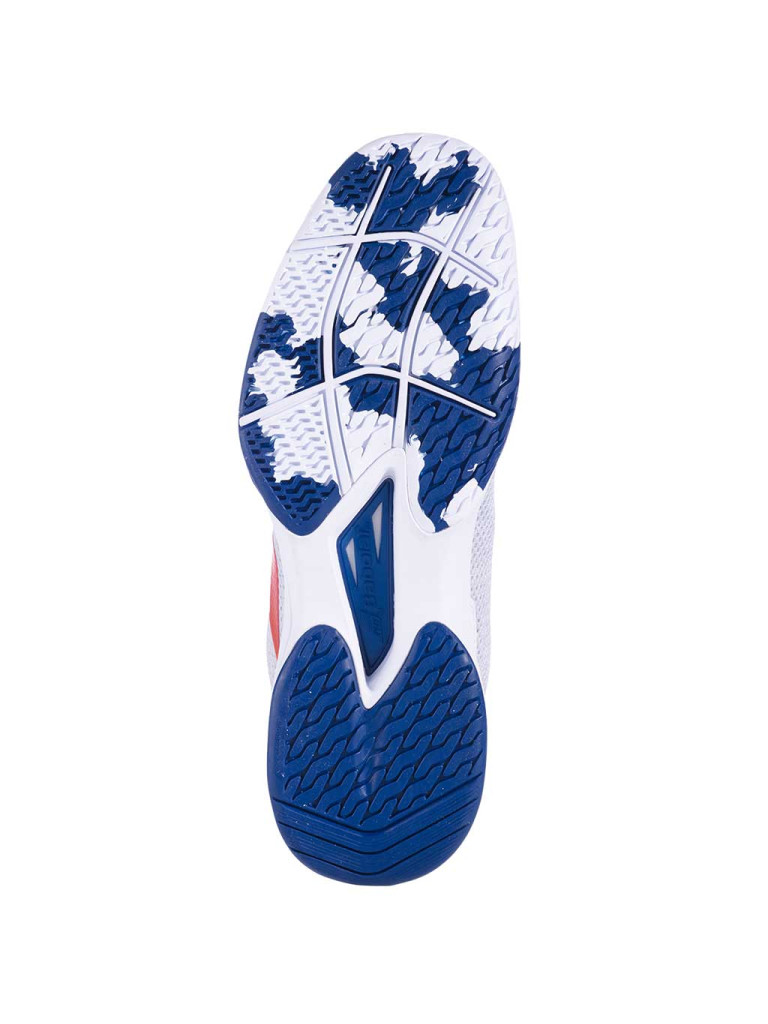 Babolat Jet Tere All Court Men's Tennis Shoes - White / Estate Blue