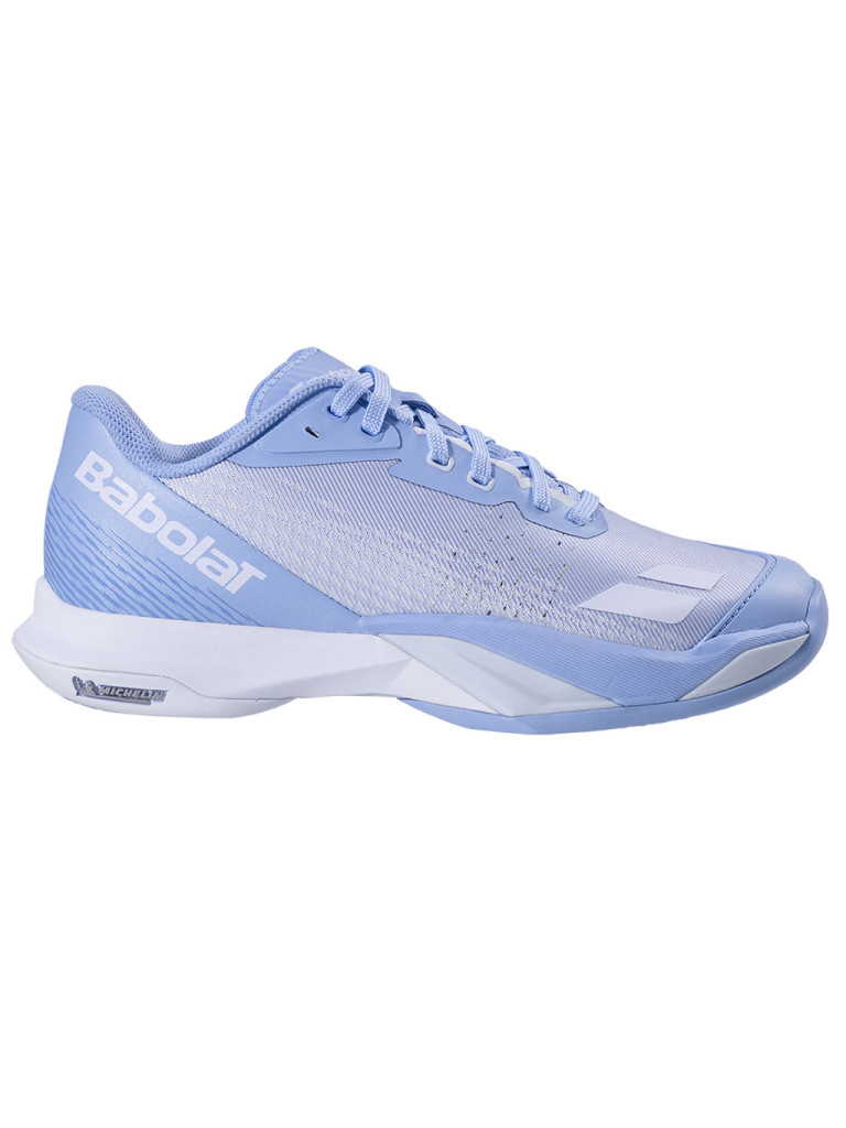 Дамски тенис обувки Babolat Jet Mach 4 Clay W Lavender/White