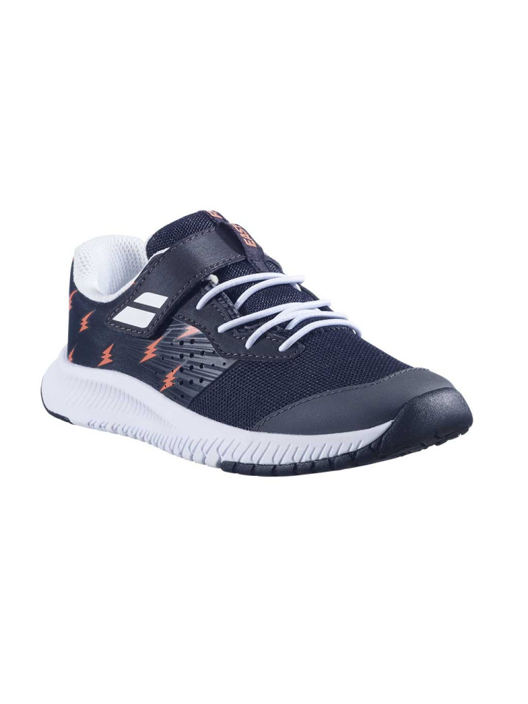 Детски тенис обувки Babolat PULSION AC KID GIRL BLACK / WHITE