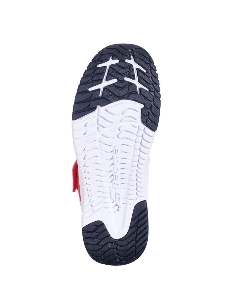 Babolat PULSION KID AC BOY Cherry Tomato / White детски тенис обувки