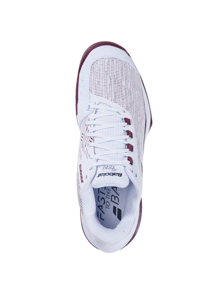 Babolat JET TERE 2 CLAY White / Port Royale - мъжки тенис обувки