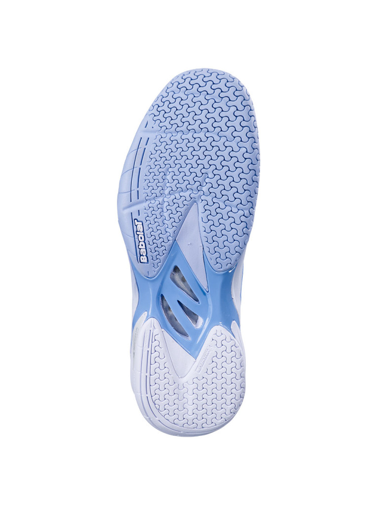 Babolat SHADOW 4 WOMEN SNOW / BLUE дамски обувки за бадминтон