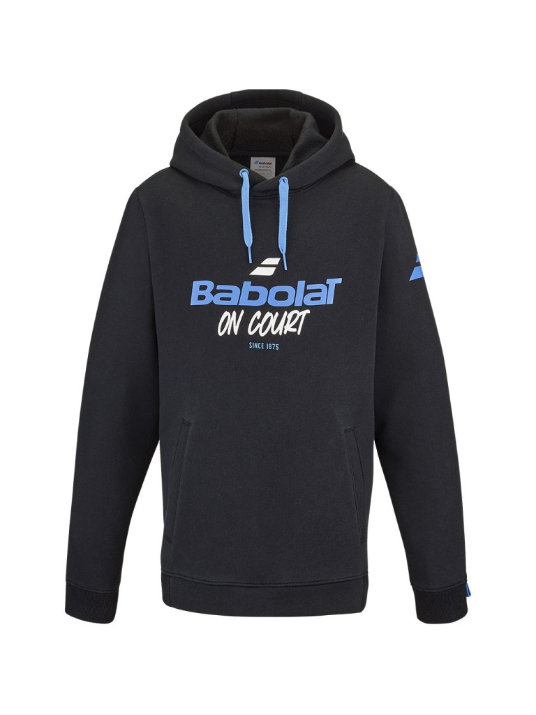 Babolat EXERCISE HOOD SWEET JR BLACK детски суетшърт