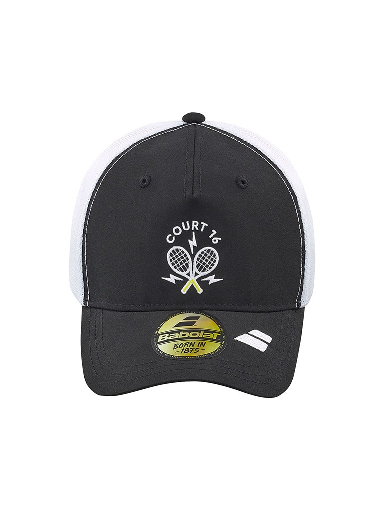 Шапка Babolat Curve Trucker Cap JR C16 Black