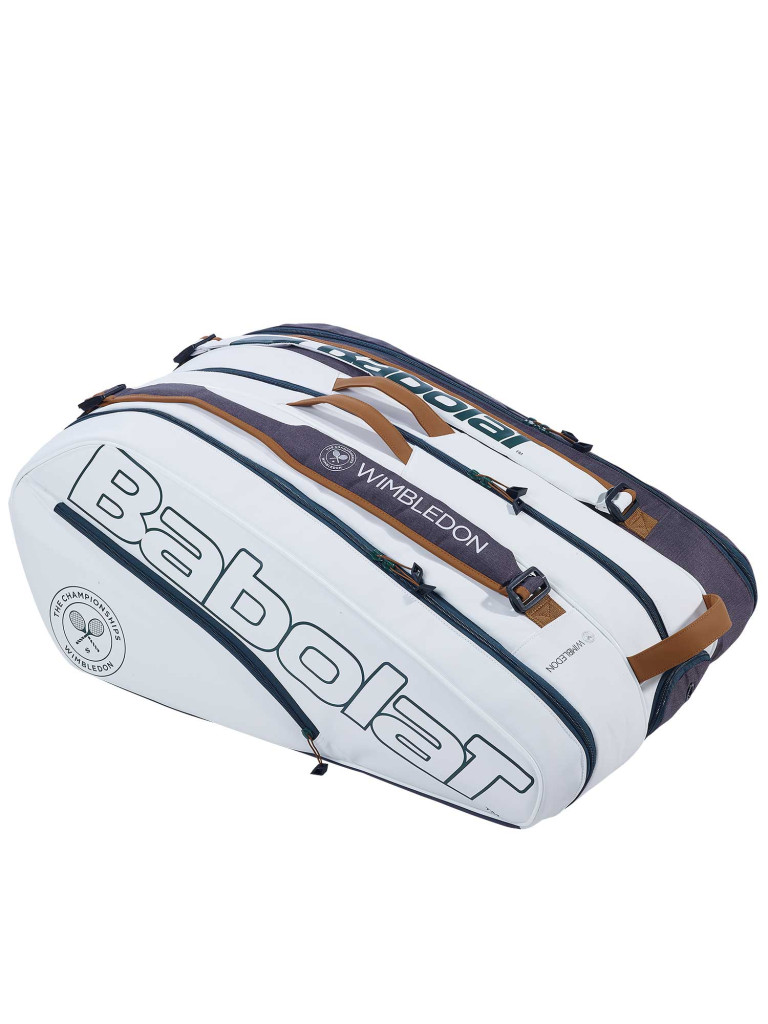 Термобег за 12 ракети Babolat Pure Wimbledon
