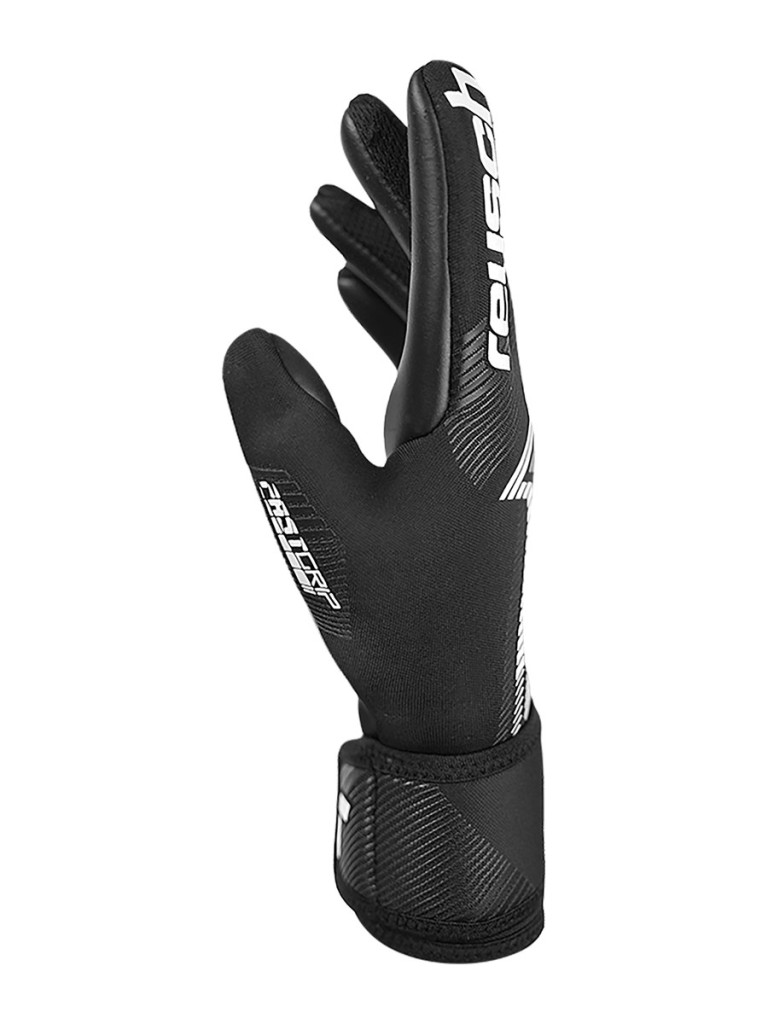 Детски вратарски ръкавици Reusch Fastgrip Infinity Junior 2025 - Black