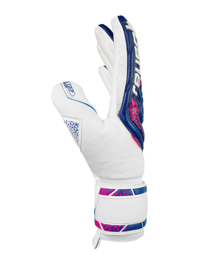 Вратарски ръкавици Reusch Attrakt RE:GRIP NC 2025 - Blue-Pink-White
