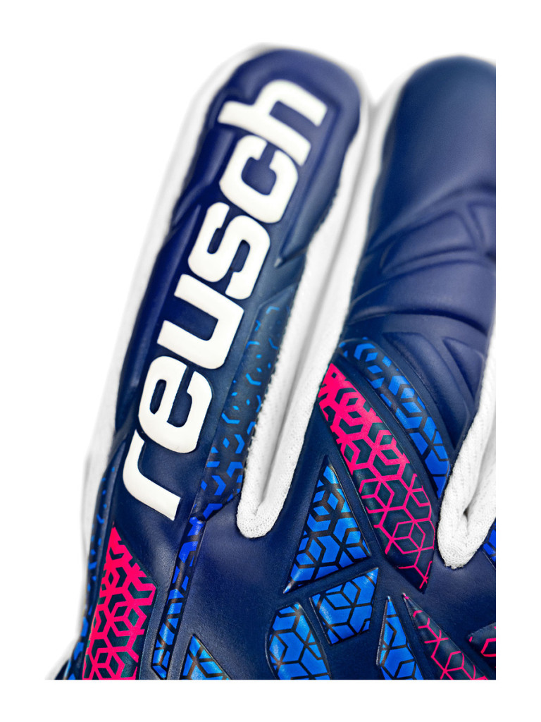 Вратарски ръкавици Reusch Attrakt RE:GRIP NC 2025 - Blue-Pink-White