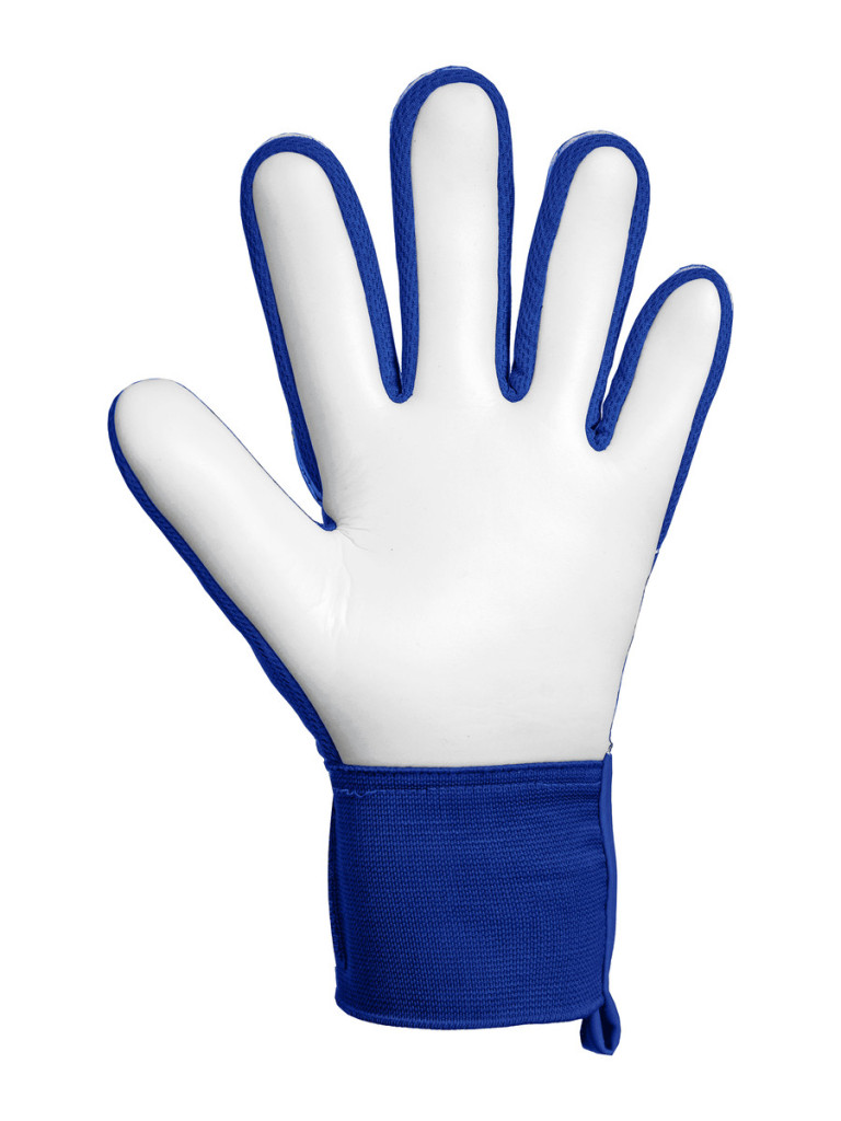 Вратарски ръкавици Reusch Attrakt Starter Solid 2026 - Sharp Blue-White-Shocking Orange
