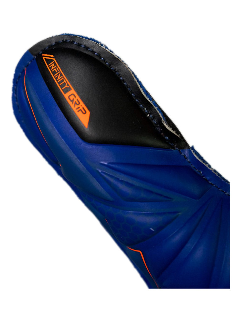 Детски вратарски ръкавици Reusch Attrakt Infinity Finger Support Junior 2026 - Blue-Orange