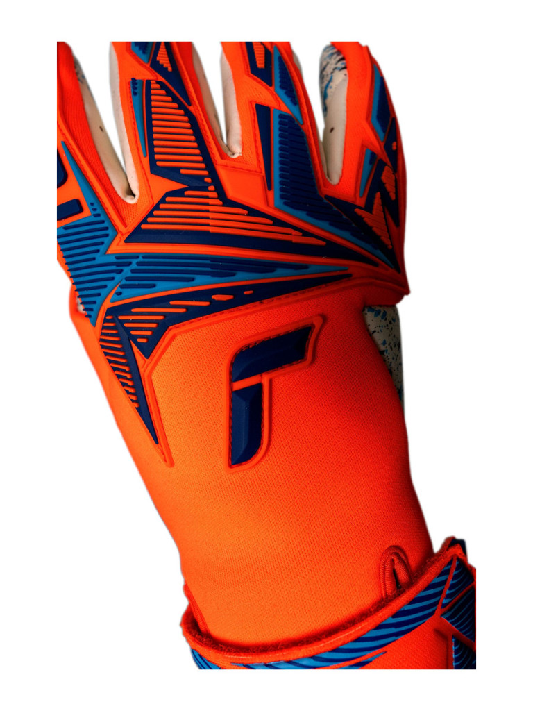 Reusch Attrakt Freegel Fusion 2026 Goalkeeper Gloves - Orange-Blue
