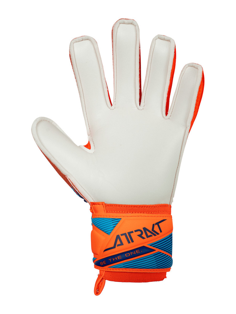 Вратарски ръкавици Reusch Attrakt Solid 2026 - Orange-Blue