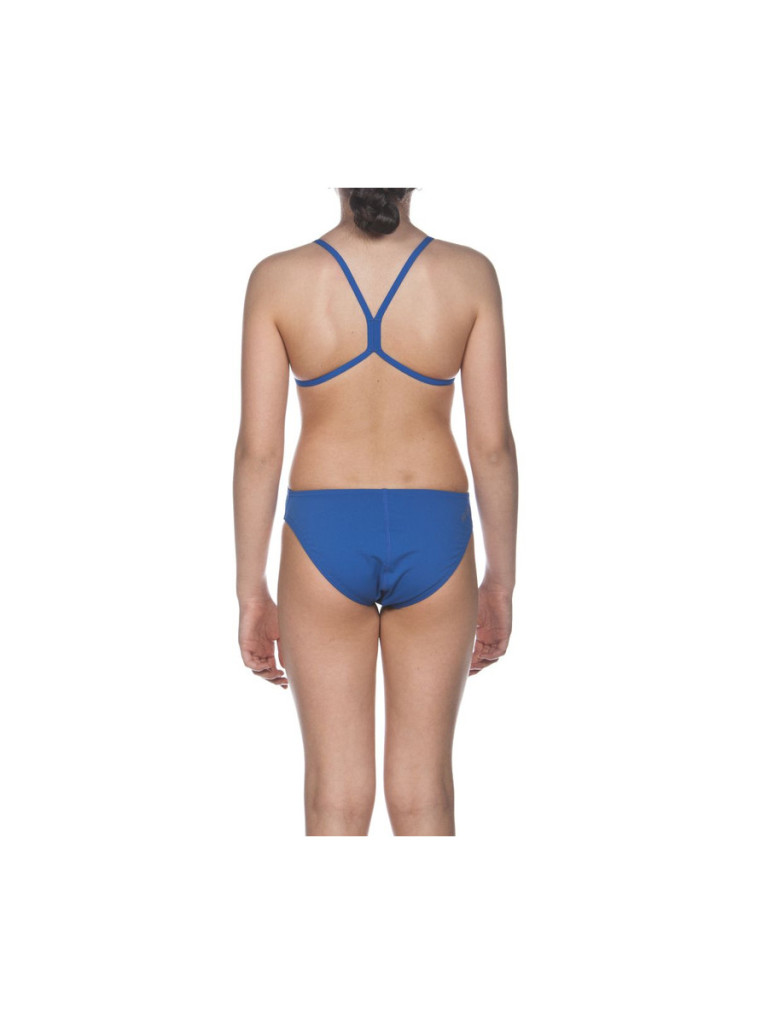 Детски цял бански Arena Solid LightTech Junior - Royal-White