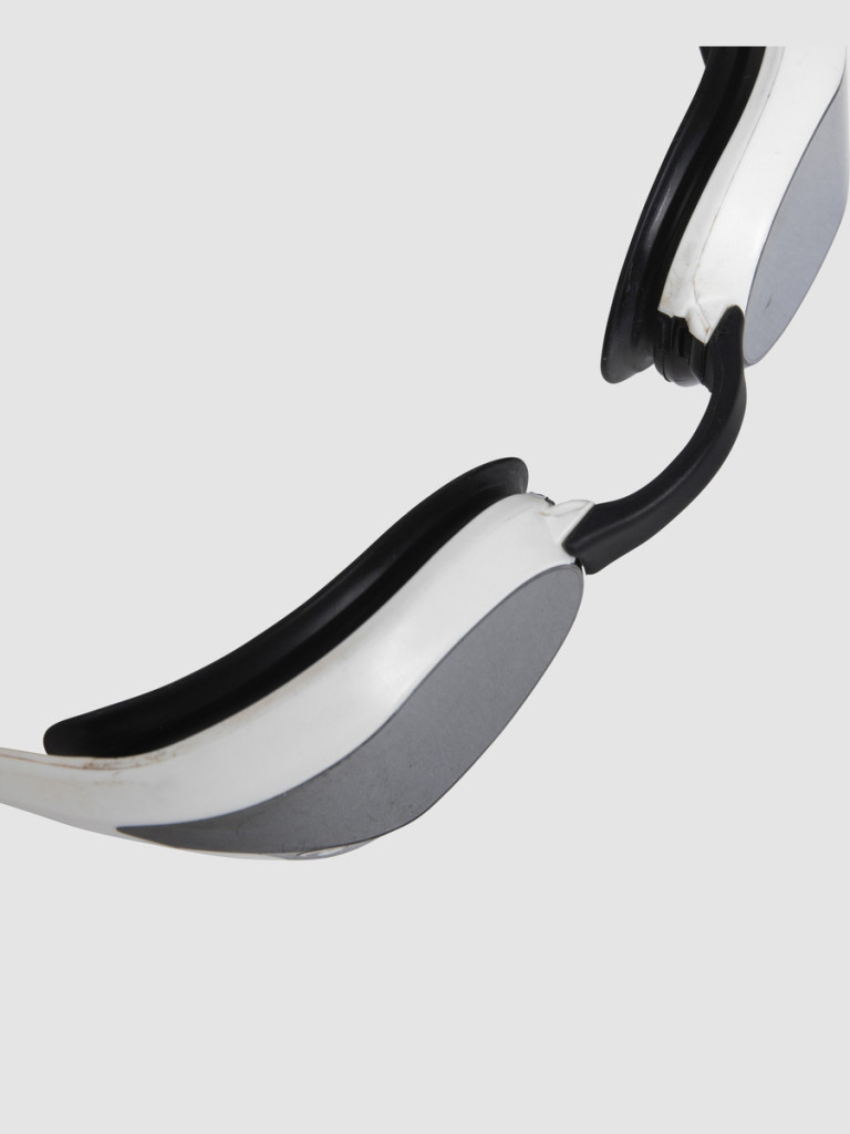 Състезателни очила за плуване Arena Cobra Ultra Swipe Mirror - Silver-White