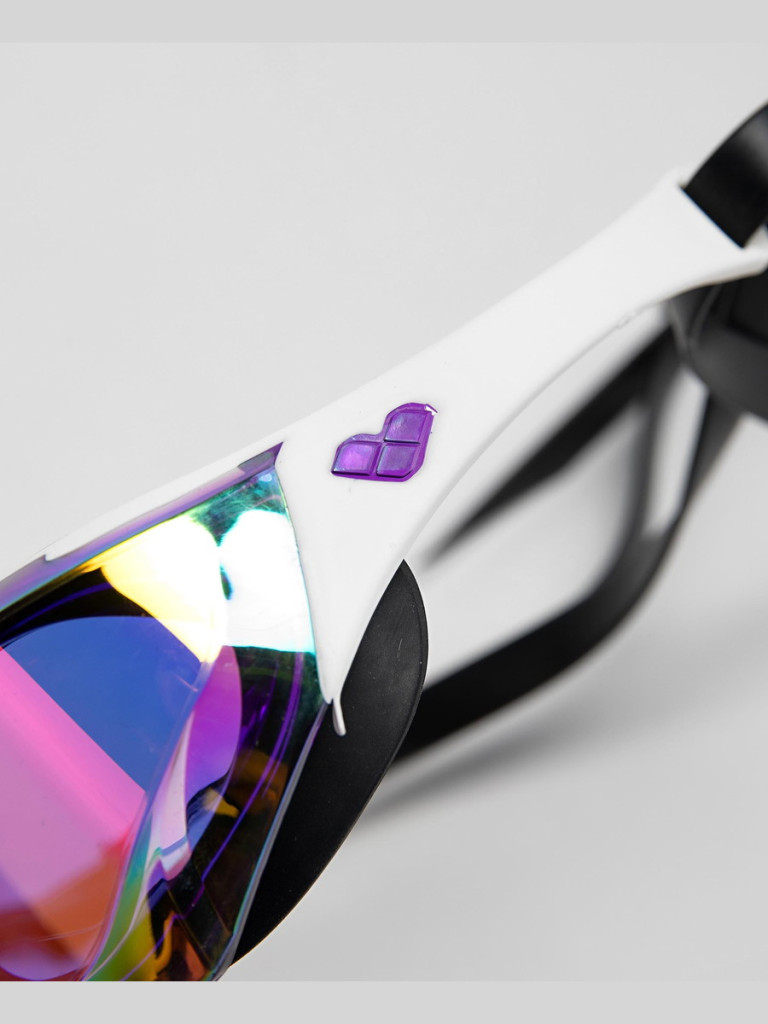 Състезателни очила за плуване Arena Cobra Edge Swipe Mirror - Violet-White-Black