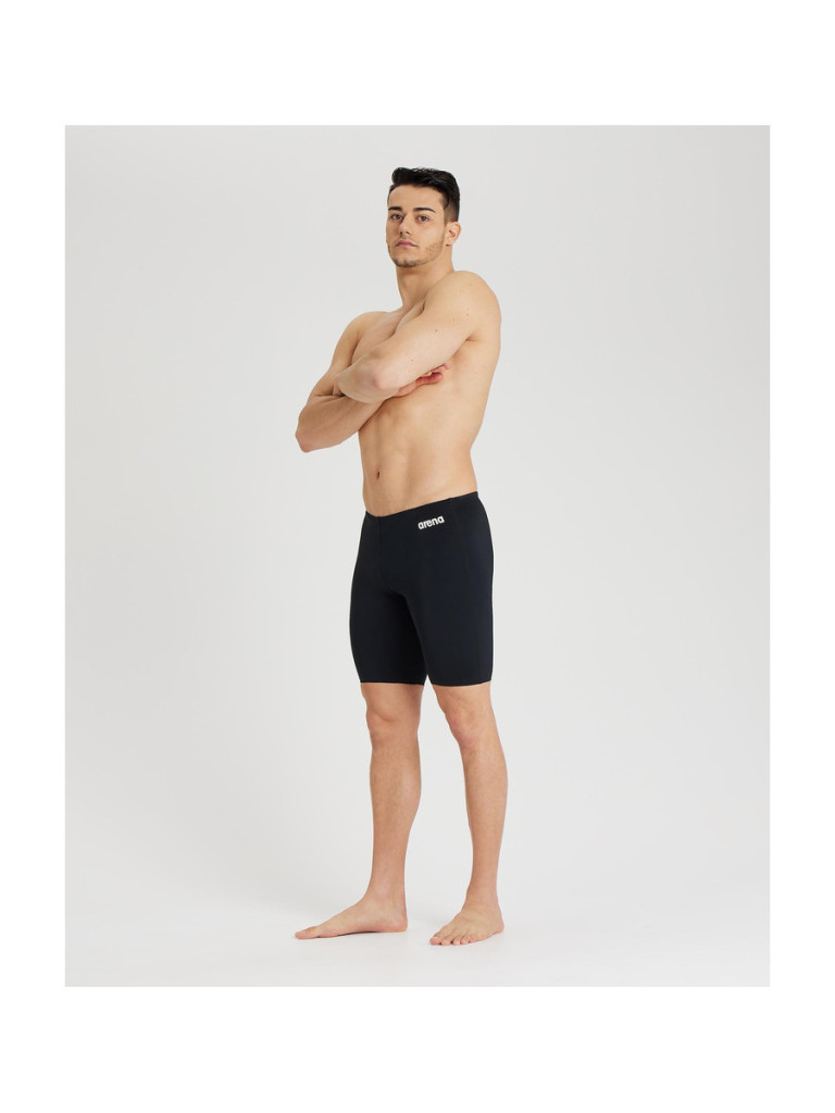 Мъжки бански Arena Team Swim Jammer Solid - Black-White