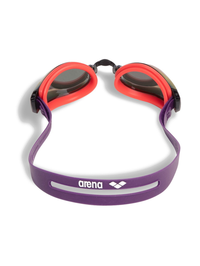 Очила за плуване Arena Zoom X-Fit Mirror - Copper-Bright Coral-Plum