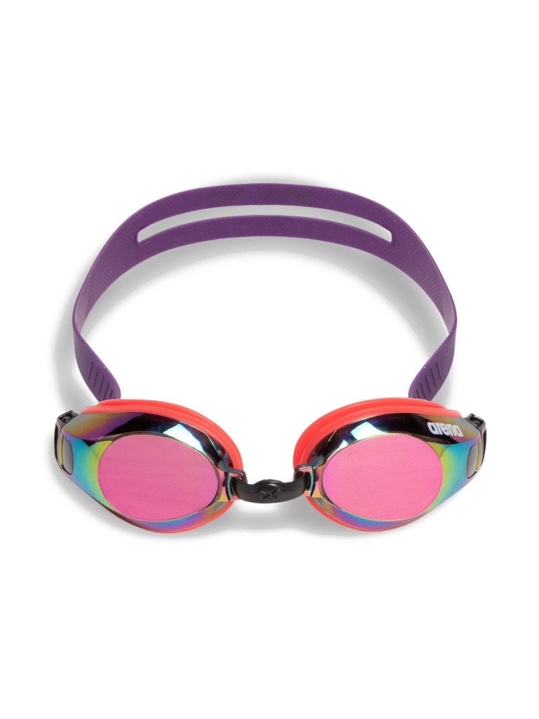 Очила за плуване Arena Zoom X-Fit Mirror - Copper-Bright Coral-Plum