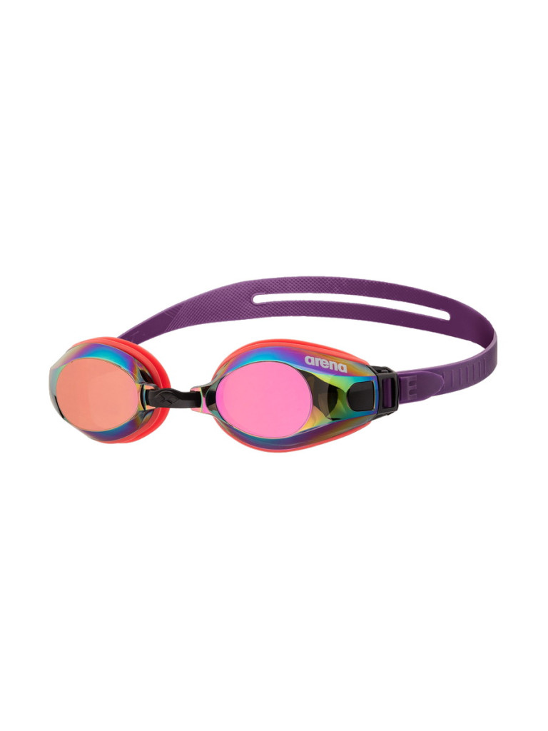 Очила за плуване Arena Zoom X-Fit Mirror - Copper-Bright Coral-Plum