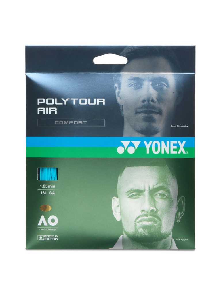 Тенис кордаж Yonex POLYTOUR AIR 12 м - Sky Blue